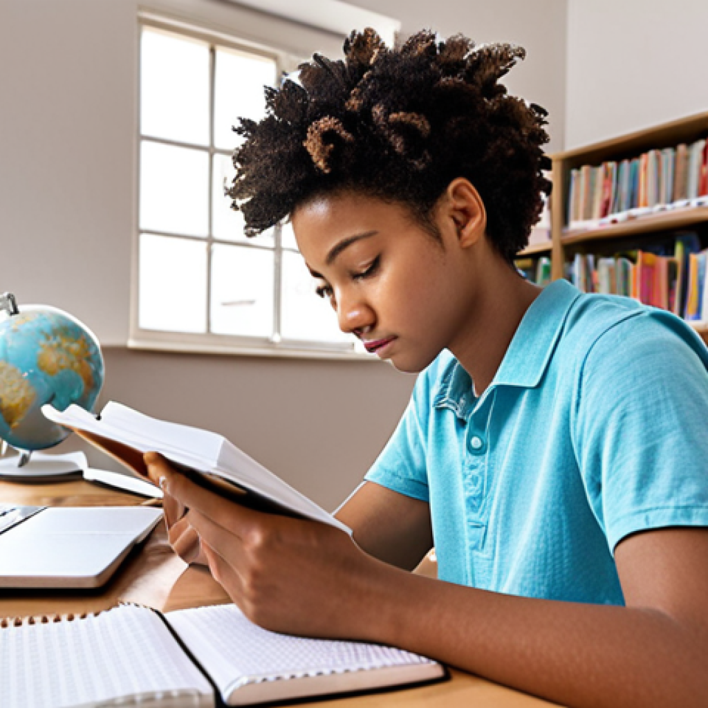 **

*   **Prompt:** A focused individual studying in a bright, organized workspace. Books, notes, and a laptop displaying energy consumption data are visible. Soft, instrumental music plays in the background. The overall atmosphere is calm and productive, conveying effective exam preparation.

**