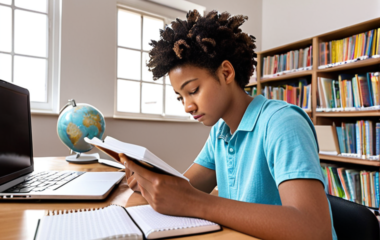 **
* **Prompt:** A focused individual studying in a bright, organized workspace. Books, notes, and a laptop displaying energy consumption data are visible. Soft, instrumental music plays in the background. The overall atmosphere is calm and productive, conveying effective exam preparation.
**
