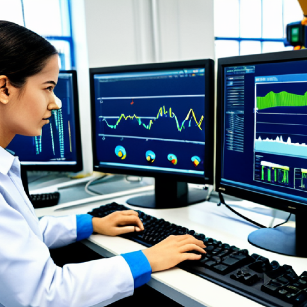 Energy Monitoring in a Factory**
"A professional engineer, fully clothed in appropriate work attire, analyzing real-time energy consumption data on a computer screen in a bright, modern factory. Various industrial machines are visible in the background. The scene emphasizes data visualization and analysis. Safe for work, appropriate content, perfect anatomy, natural proportions, professional, modest."
**