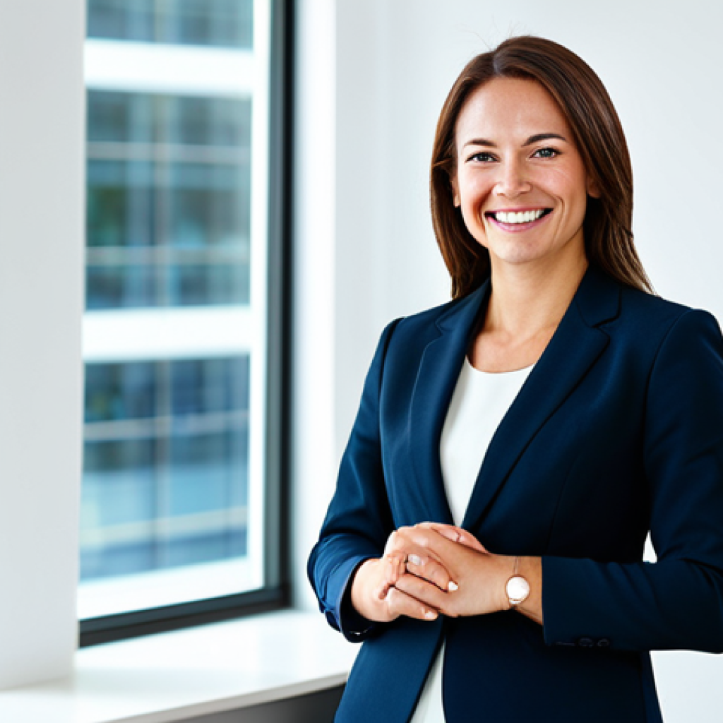 에너지관리 현장에서 자주 발생하는 문제 - Modern Office Portrait**

"A professional businesswoman in a tailored business suit, smiling confide...