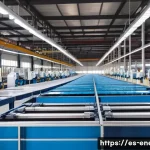 Home 16 에너지관리 자격증 활용 가능한 산업군 - A modern textile manufacturing plant interior in Mexico, showcasing automated production lines with ...